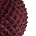 thumbnail image 3 of Vickerman 6" Wine Durian Glitter Ball Ornament, 4 per Bag, 3 of 7