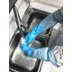 thumbnail image 3 of [1 par] Guante doméstico, guantes de lavado de caucho interior de algodón, limpieza larga, látex reutilizable, impermeable, grueso para lavar, lavar y G Feliz Sencillez, 3 of 3