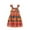 Orange, variant on Vividxx Dress For Girls African Bohemian Style Summer Girl Dress With Flowing Sleeves And Elastic Waistband In A Casual Style Suitable For Children Comfortable And Loose Outfit 4-5 Years