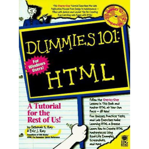 Pre-Owned Dummies 101 Html (For Dummies), 9780764500329, 0764500325, Paperback, No Edition Stated edition
