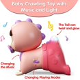 thumbnail image 4 of KEINXS Baby Crawling Toys 6 Month Old Baby Girl Toys Baby Toys 6 to 12 Months Music & Light Infant Toys   Tummy Time Toys for 1 Year Old Girl, 4 of 7