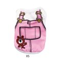 thumbnail image 2 of Billuyoard Ropa para mascotas Suministros universales para mascotas Accesorio de ropa de estilo simple Encantador Interesante Primavera Verano Aseo de mascotas Rosa/XS, 2 of 6