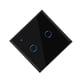 thumbnail image 2 of WIFI Smart Wall Light Panel 1/2/3 Gang Pantalla táctil Interruptor inalámbrico Interruptor de pared de control remoto para el hogar Eigraketly DZ7209-03B, 2 of 2