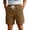 Coffee, variant on EOYWHK Running Shorts Men with Pockets Elastic Waist Drawstring Jogging Shorts Men Soft Lightweight Breathable for Casual Lounge Home Active Army Green, Size L