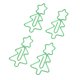 thumbnail image 3 of Clips de papel elegantes con forma de árbol de Navidad, Clips de papel multiusos de Metal galvanizado para el hogar, escuela y oficina, 100 Uds., 3 of 5
