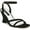 Black Leather, variant on Franco Sarto Womens FRANCA Open Toe Ankle Strap Wedge Heels