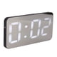 thumbnail image 5 of Reloj despertador digital LED multifunción con 2 puertos USB y atenuación automática para dormitorio y oficina TS‑8201‑HW, 5 of 14