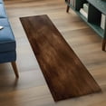thumbnail image 3 of Runner Rug 2'x6', Retro Wooden Board Washable Non-Slip Hallway Runner Rugs, Western Country Farmhouse Brown Wood Bedside Rugs Floor Mats Carpet Runners for Kitchen Bathroom Laundry Room, 3 of 8