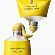 Josie Maran Pineapple Enzyme Deep Pore Cleansing Mask - Pore Purifying Face Mask with Argan Oil and Bentonite Clay (2 oz / 56 g)
