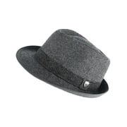 Ascentix Wool Blend All Season Fedora Hat with Herringbone Band (Men)