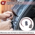 thumbnail image 3 of 1 Juego de Cableado de Zócalo de Luz de Placa de Licencia para Ford F-150 2001-2014 No.F81Z13411AA/F81Z-13411-AA Conector de Bombilla de Luz de Freno, 3 of 7