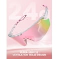 thumbnail image 3 of Gafas de sol deportivas polarizadas Lamicall UV400, color rosa, ultraligeras, 3 of 5