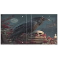 thumbnail image 2 of 3 Ring Binder 1.5 inch Round Rings with Interior Pockets Binders Organizer Office School 1Pack The Night Black Raven, 2 of 10
