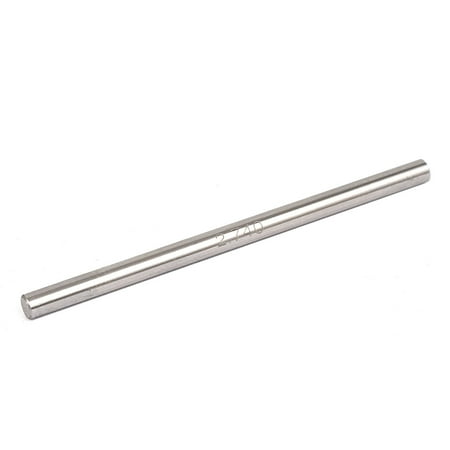 - 2.74mm Dia 50mm Length Tungsten Carbide Rod Hole Measuring Plug Pin Gage Gauge