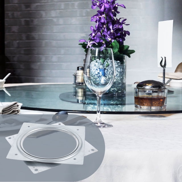 BALAHAPY Giratorio Para De Comedor En Metal Con Capacidad De Carga Y Compacto