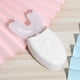thumbnail image 2 of Cepillo de dientes eléctrico, cepillo de dientes blanqueador de silicona recargable ultrasónico para el hogar cepillo de dientes elegante estético Jadeshay A, 2 of 8