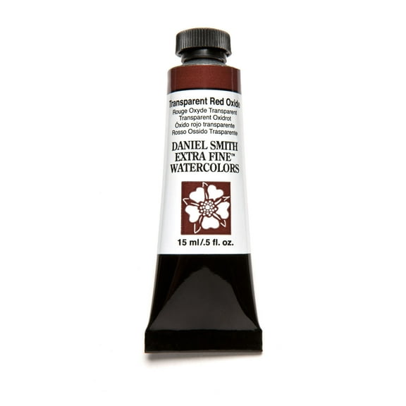 Daniel Smith Extra Fine Watercolor, 15 ml, Transparent Red Oxide
