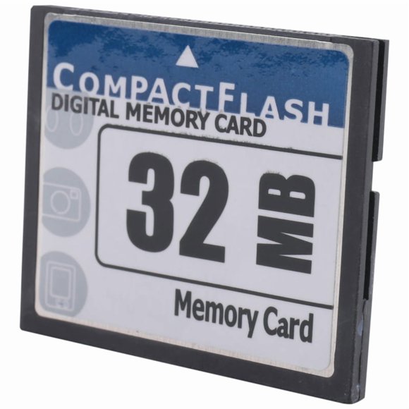 32MB Compact Flash Memory Card for Camera, Advertising Machine, Industrial Computer Card,1 x Compact Flash Card,White&blue