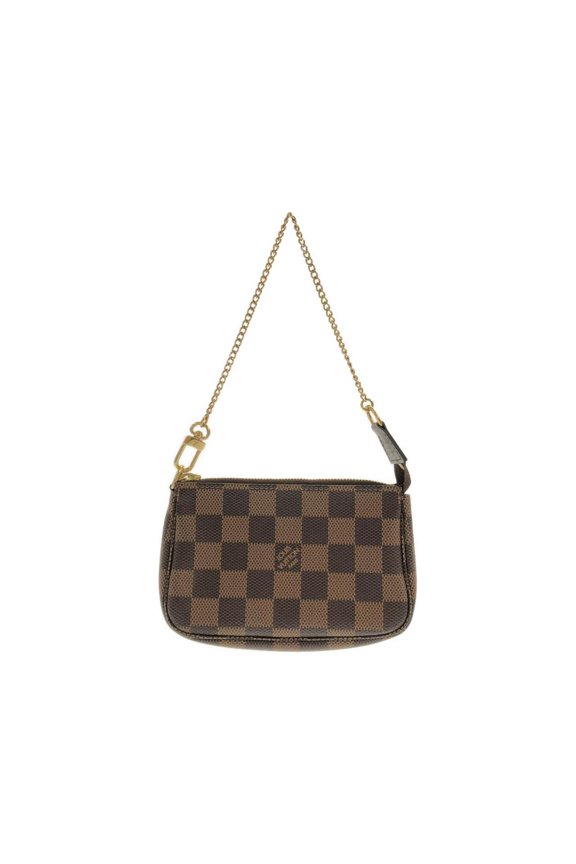 Pre-Owned Louis Vuitton Damier Mini Pochette Accessoires N58009 Accessory Pouch