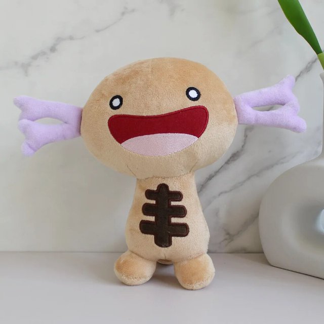 Juguete de Pokémon de dibujos animados Kawaii Porygon Lechonk Clodsire Wooper, muñeco suave de Anime, adornos para habitación, decoración para niños, regalos de cumpleaños y Navidad