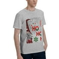 thumbnail image 2 of Bingfone Cute Santa Men'S Loose Fit Short-Sleeve Pocket T-Shirt, 2 of 7