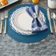 thumbnail image 4 of 38cm Tableware Placemat Non-Slip Insulated Mat Round Woven Placemat 4PCS, 4 of 4