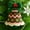 Green, variant on DIY Knitted Santa Claus Ornament Kit for Beginners, Handmade Crochet Christmas Decoration, Easy Holiday Craft Set for Festive Decor & Relaxing Gift Making