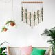 thumbnail image 4 of Decoración de pared colgante de eucalipto Artificial, adorno de pared, macramé bohemio, tapiz colgante de pared para dormitorio, granja, apartamento Estilo B, 4 of 6