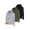 Black, Army Green, Heather Gray, variant on 3 Pack Fleece Hoodies for Men Long Sleeve Essentials Hoodie Cotton Active Athletic Workout Sweatshirts for Men