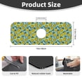 thumbnail image 2 of Kdxio Lemon Pattern Non-Slip Diatom Mud Faucet Drain Pad,Self Absorbent Mat for Kitchen Sink for Variety Kitchen & Bathroom Countertops, 2 of 7