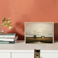thumbnail image 3 of COMIO Rolled Vintage Farmhouse French Country Bedroom Wall Decor Above Bed - Horizontal Wall Art Over the Bed  - Panoramic Landscape Picture Canvas Long Spring Village Suburb Print Poster, 3 of 4