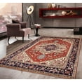 thumbnail image 3 of Pasargad PB-10B 8x10 rst-nvy 7 ft.11 in. x 10 ft. 0 in. Serapi Collection Hand-Knotted Wool Area Rug, 3 of 3