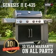 thumbnail image 3 of Weber Genesis II E-435 LP Black, 3 of 19