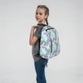 thumbnail image 6 of Honeii Dragonfly Floral Print Lightweight Backpacks,Carry on Backpack,Durable Backpack for School, Work & Travel, 6 of 7