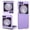 Purple, variant on Designed for Samsung Galaxy Z Flip 7 Case, Support Wireless Charging Hard PC Slim Shockproof Drop Protective Skin Friendly Thin Fit Phone Case for Samsung Galaxy Z Flip 7, Purple