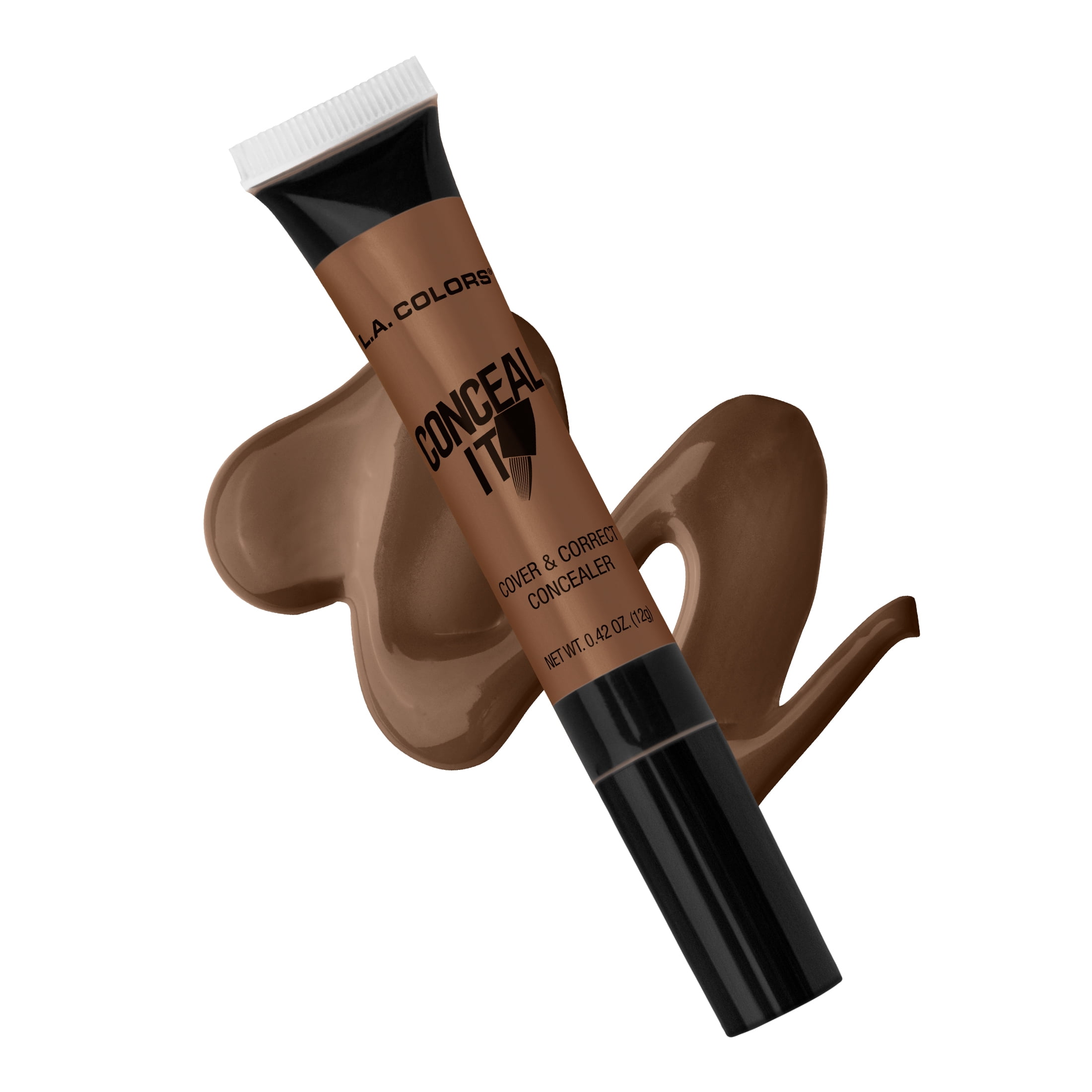 L.A. COLORS Concealer High Coverage, Conceal it, Cocoa, 0.42 oz