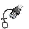 thumbnail image 1 of Adaptador MoKo Lightning a USB C Audio para iPhone/iPad negro, 1 of 9