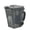 Gray, variant on Gumesh Creative Trash Bin Ceramic Mug with Lid - Funny Gag Gift Mugs - Novelty Cups for Office, Coworkers, Home Desk