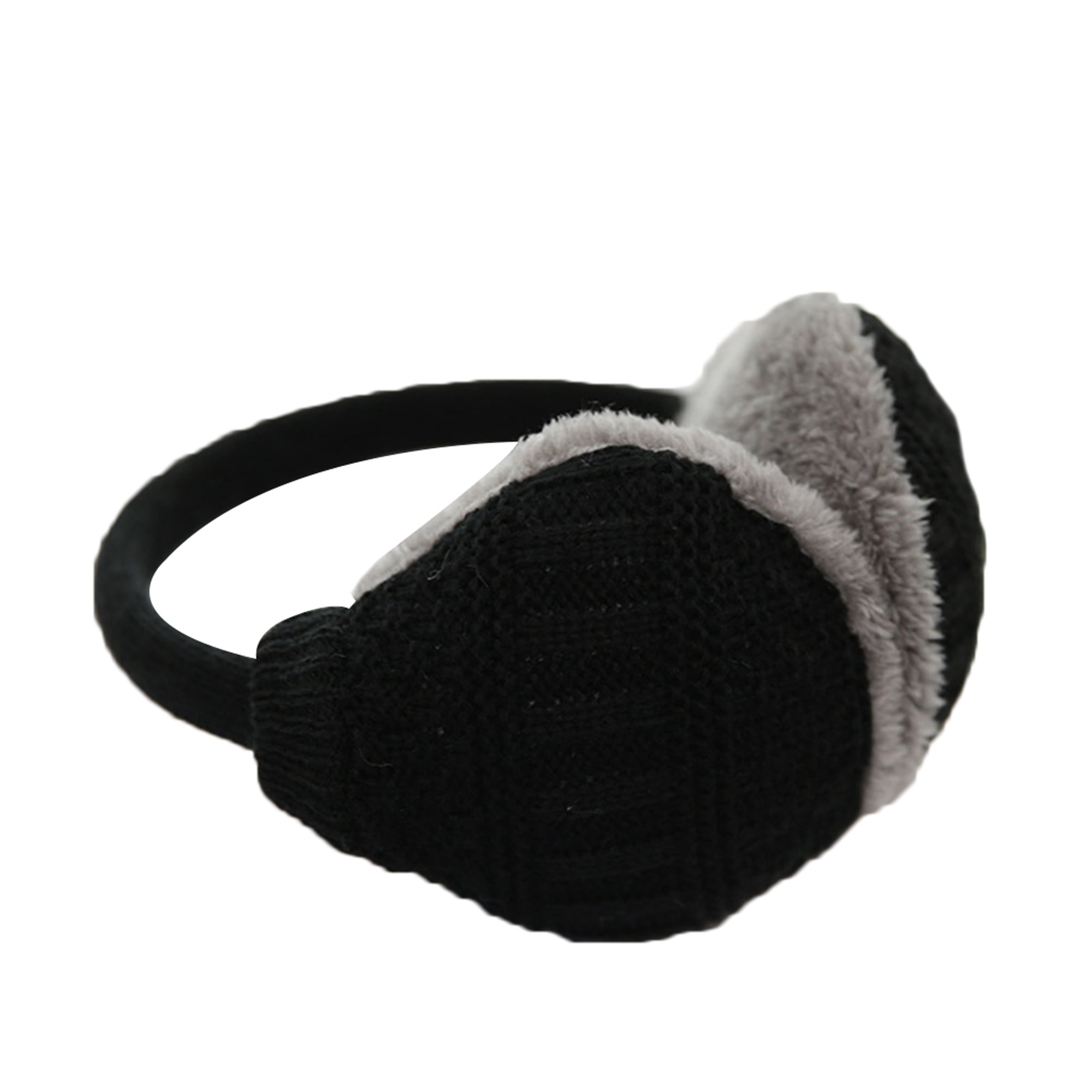 Hello World Korean Winter Earmuffs Ear Warmers Faux Fur Foldable Plush Outdoor Gift