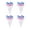 Pink, variant on DICEWEN Recyclable Pet Hair Expunger Sphere With Against Twist Plan For Laundry