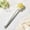 Green, variant on JMYHOAM Bathroom Cleaner Long Handle Bath Brush Soft Hair Flower Bath Brush Rub Back Brush Double-sided Brush Bathroom Bath Brush Bath Ball Bath Artifact Cleaning tools