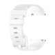 thumbnail image 1 of Correa de silicona suave con hebilla clásica para reloj Fitbit Versa / Versa 2 / Lite, color blanco, 1 of 1