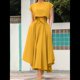 thumbnail image 5 of Vestido Bohemio, Elegante, Informal, de Cintura Alta y Estilo Irregular con Bolsillos para Mujer XL, 5 of 9