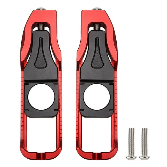 Pair Motorcycle Left Right Chain Adjusters Tensioners Replacement for Yamaha YZF R6 20172020Red