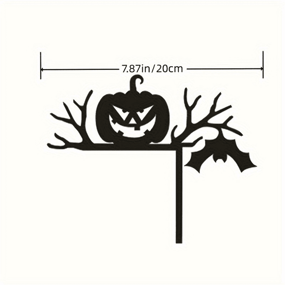 Mysterious Black Silhouette Door Decor Spooky Halloween Hanging Ornaments Gothic Window Frame for Party Home Outdoor Decoration