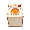 thumbnail image 1 of DIY Washing Machine,Wooden Science Experiment Learning Kid Toys,DIY Wooden Washing Machine Educational Toys,DIY Washing Machine Model Kits Building Toys,Electric Washing Machine Toy Model CUTICAT Lavadora de bricolaje, 1 of 8