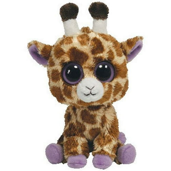 TY Beanie Boos - SAFARI the Giraffe (Solid Eye) 6" Plush (NO TY HANG TAG)