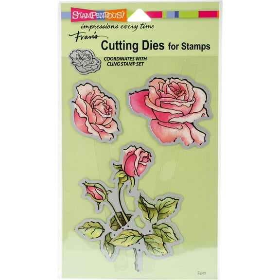 Stampendous Dies-Rose Garden