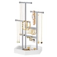 thumbnail image 1 of Soporte para Joyas SONGMICS de 3 Niveles con Bandeja en Gris Paloma y Blanco, 1 of 7