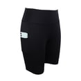 thumbnail image 2 of High Waisted Yoga Biker Shorts for Women with Pockets, Tummy Control Athletic Workout Spandex Shorts, 2 of 6